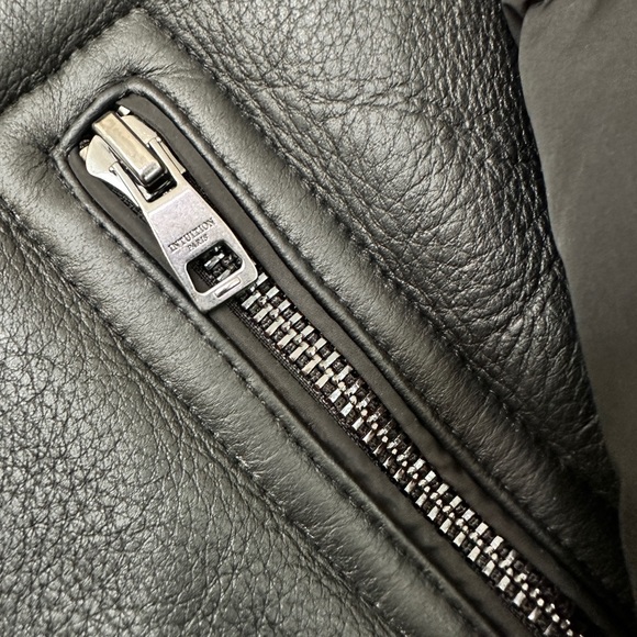Men’s Intuition Leather Black Jacket - Picture 5 of 8